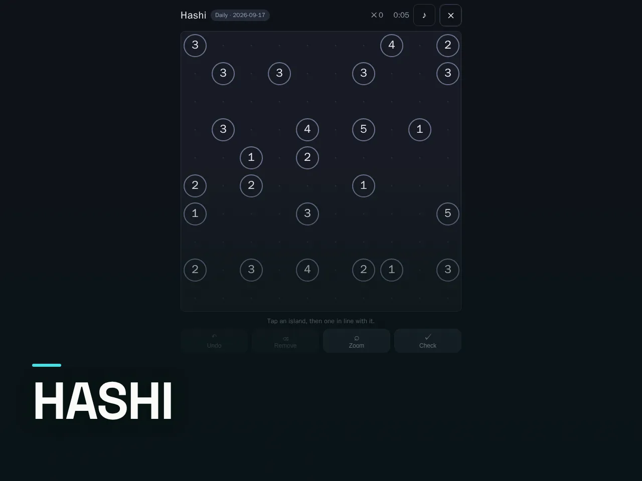 Screenshot of Hashi